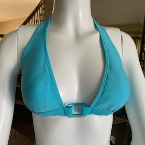 Turquoise Blue Bikini Top
